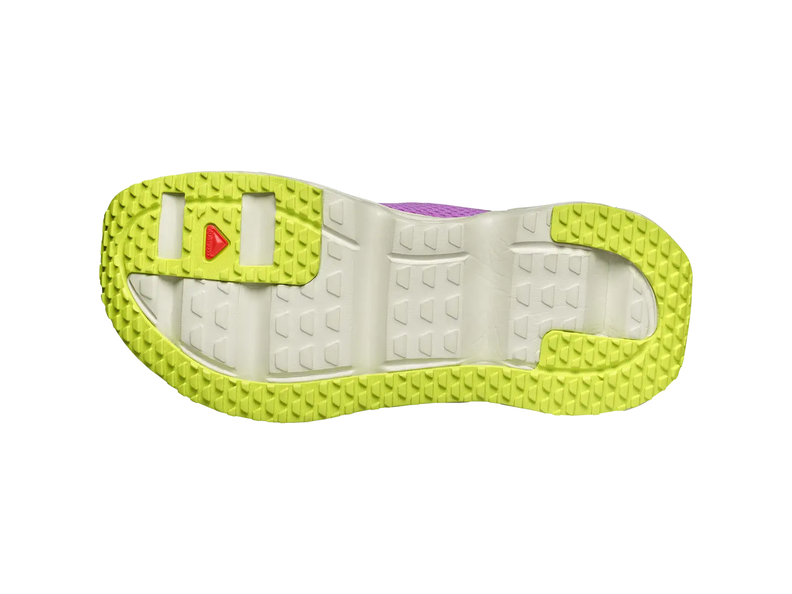 Salomon Reelax Slide 6.0 dámske papuče Iris Orchid/Asparsgud Green/Acid Lime