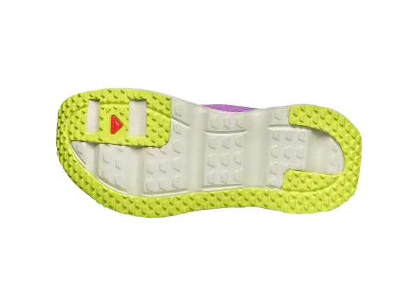 Salomon Reelax Slide 6.0 dámske papuče Iris Orchid/Asparsgud Green/Acid Lime
