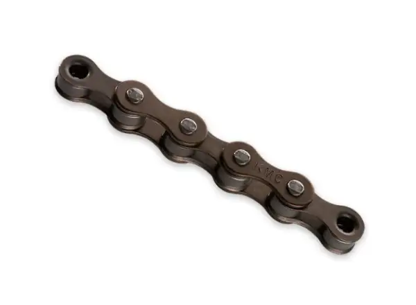 KMC S-1 Wide singlespeed reťaz 112 článkov s rýchlospojkou Brown