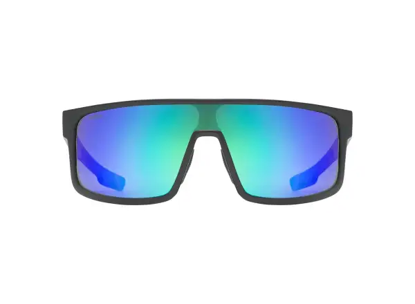 Cyklistické okuliare Uvex LGL 51 Black Mat/Mirror Green