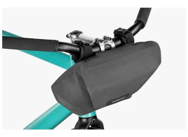 Apidura City handlebar brašňa na riadidlá 2 l (tmavosivá)