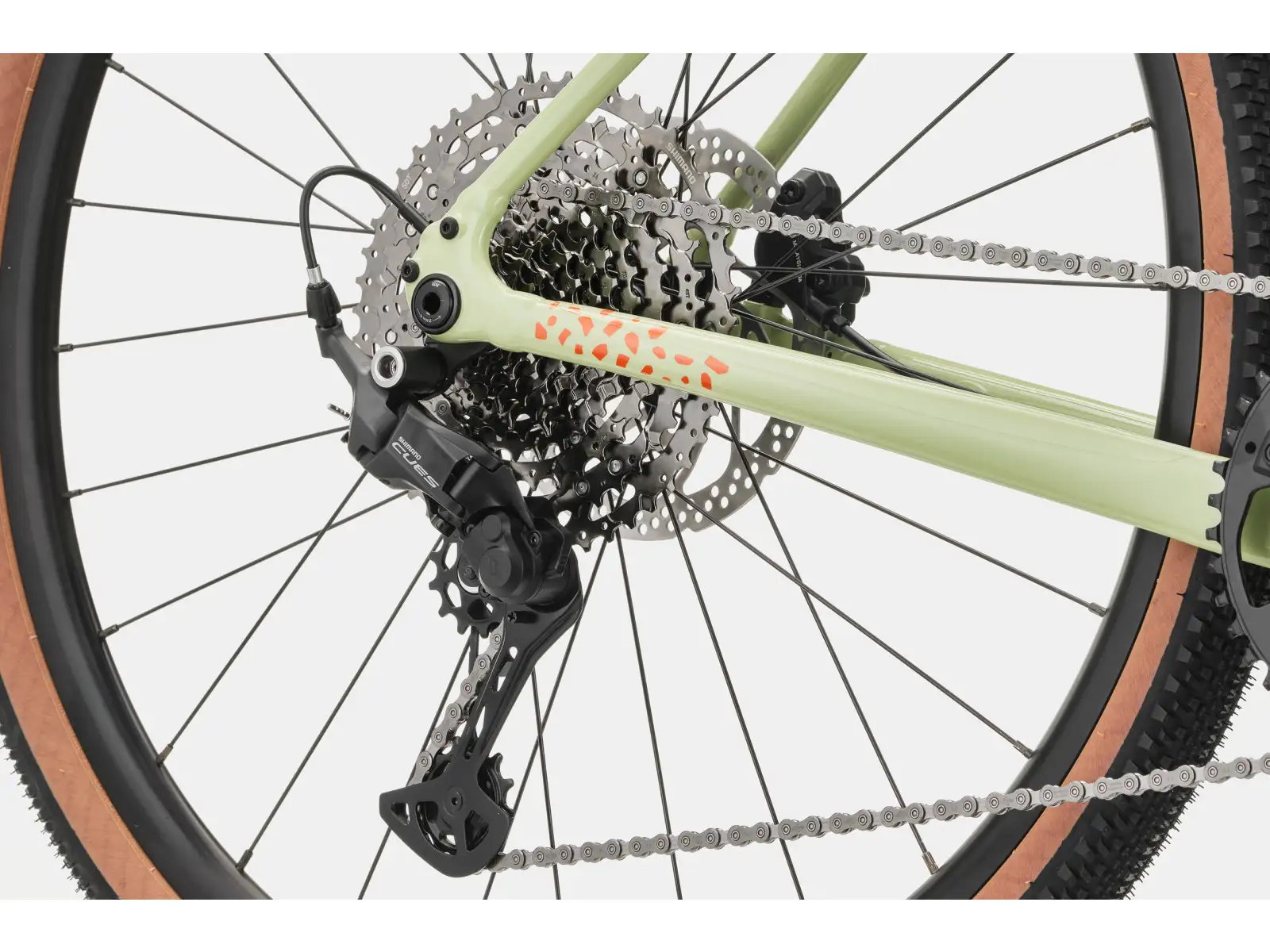 Cannondale Topstone CAAD 2 CUES 1X gravel bicykel Cool Matcha
