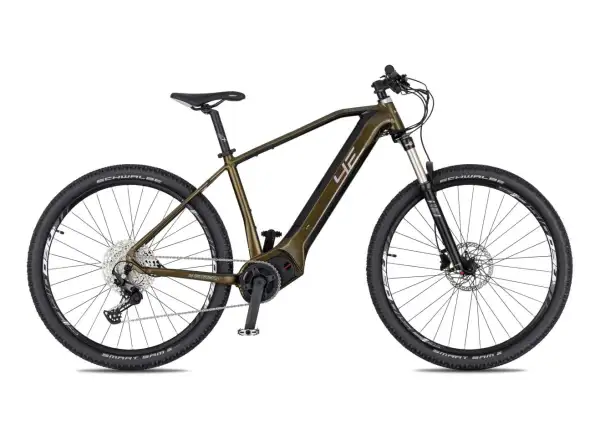 4EVER Exstream Team horský elektrobicykel Jungle Gold/Mirror