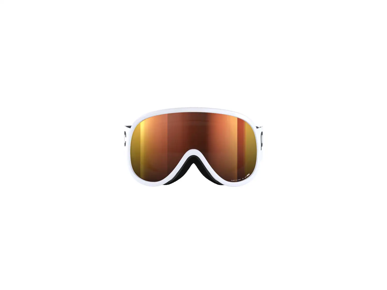 POC Retina Mid WF lyžiarske okuliare Hydrogen White/Partly Sunny Orange