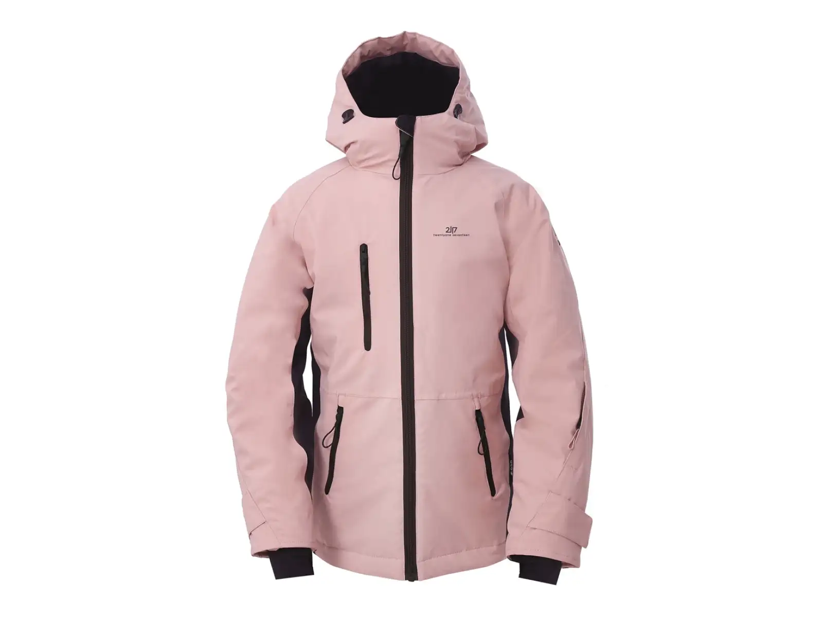 2117 of Sweden Knatten Eco detská lyžiarska bunda Dusty Rose