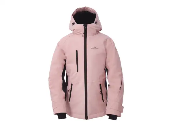 2117 of Sweden Knatten Eco detská lyžiarska bunda Dusty Rose