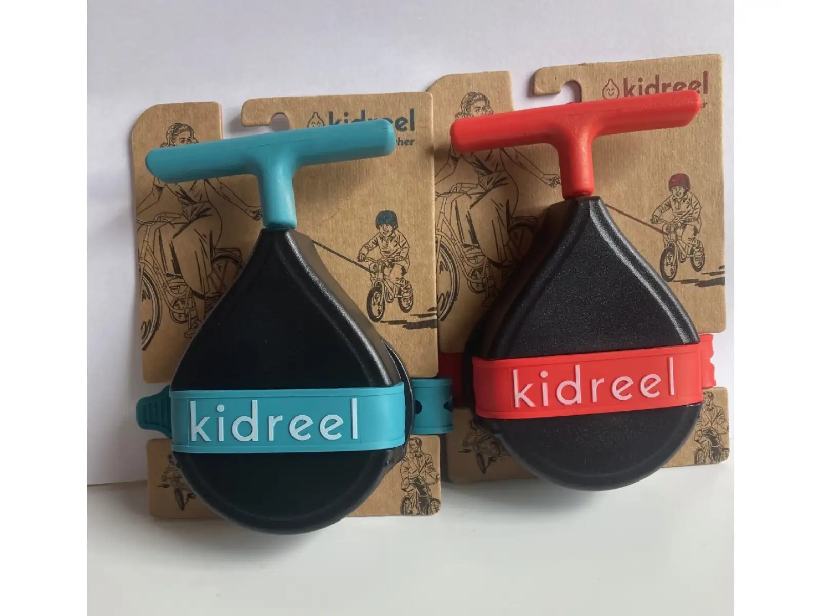 Kidreel navijak pre detské bicykle modrá