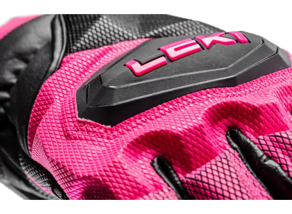 Leki WCR Venom SL 3D dámske závodné rukavice Black-Pink