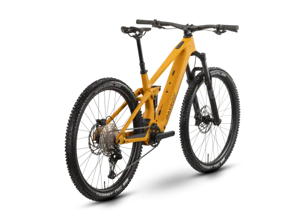 Raymon Airok Comp celoodpružený elektrobicykel Kurkuma/Brown
