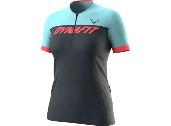 Dynafit Ride Light 1/2 zip dámsky dres s krátkym rukávom Blueberry/Marine Blue