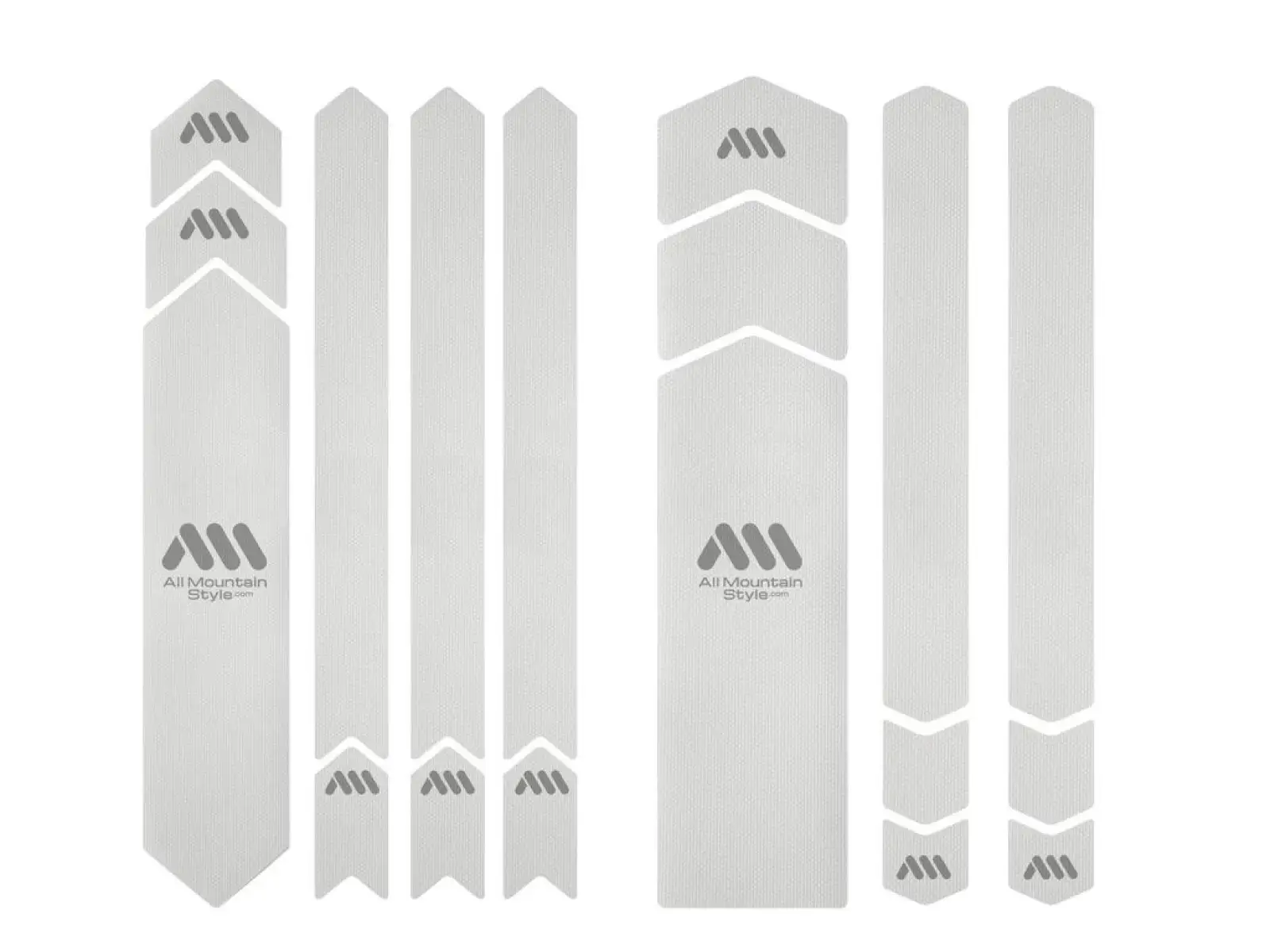 All Mountain Style ochranné polepy na rám Full Clear/Silver