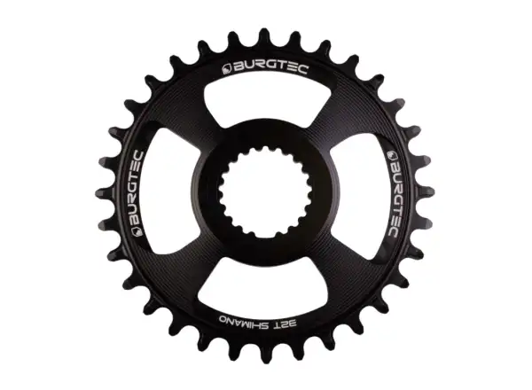 Burgtec Thick Thin DM Shimano prevodník 32 zubov čierna