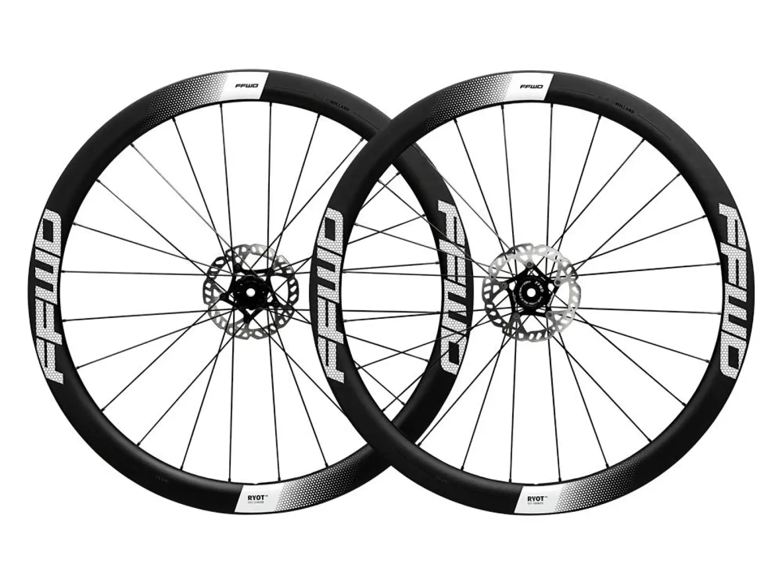 FFWD RYOT55 FFWD 2:1 cestné vypletené kolesá galuskové White orech Shimano HG11