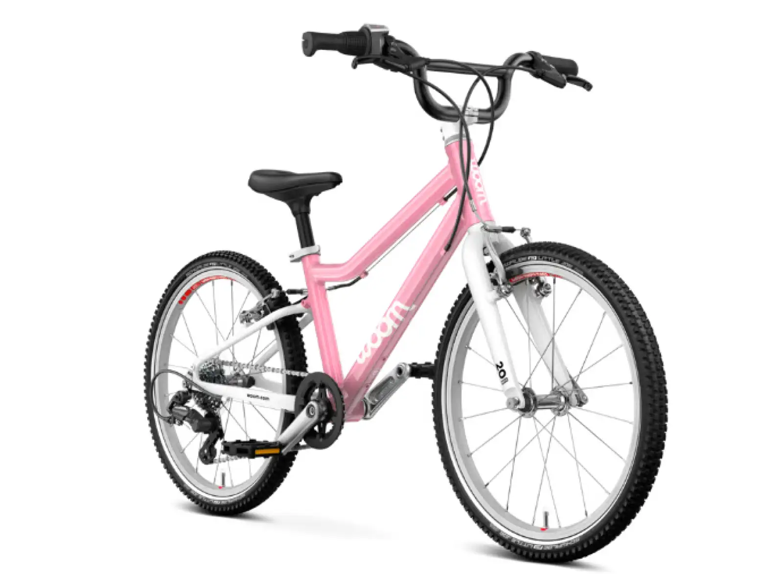Woom Go 4 detský bicykel 20" Powder Pink