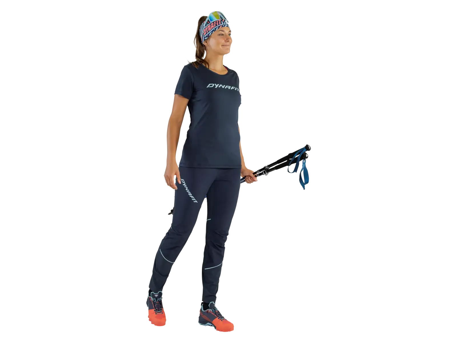 Dynafit Traverse 2 Dámske funkčné tričko s krátkym rukávom Blueberry