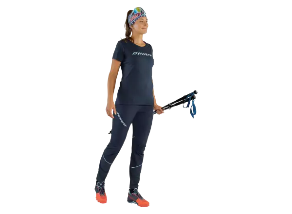 Dynafit Traverse 2 Dámske funkčné tričko s krátkym rukávom Blueberry