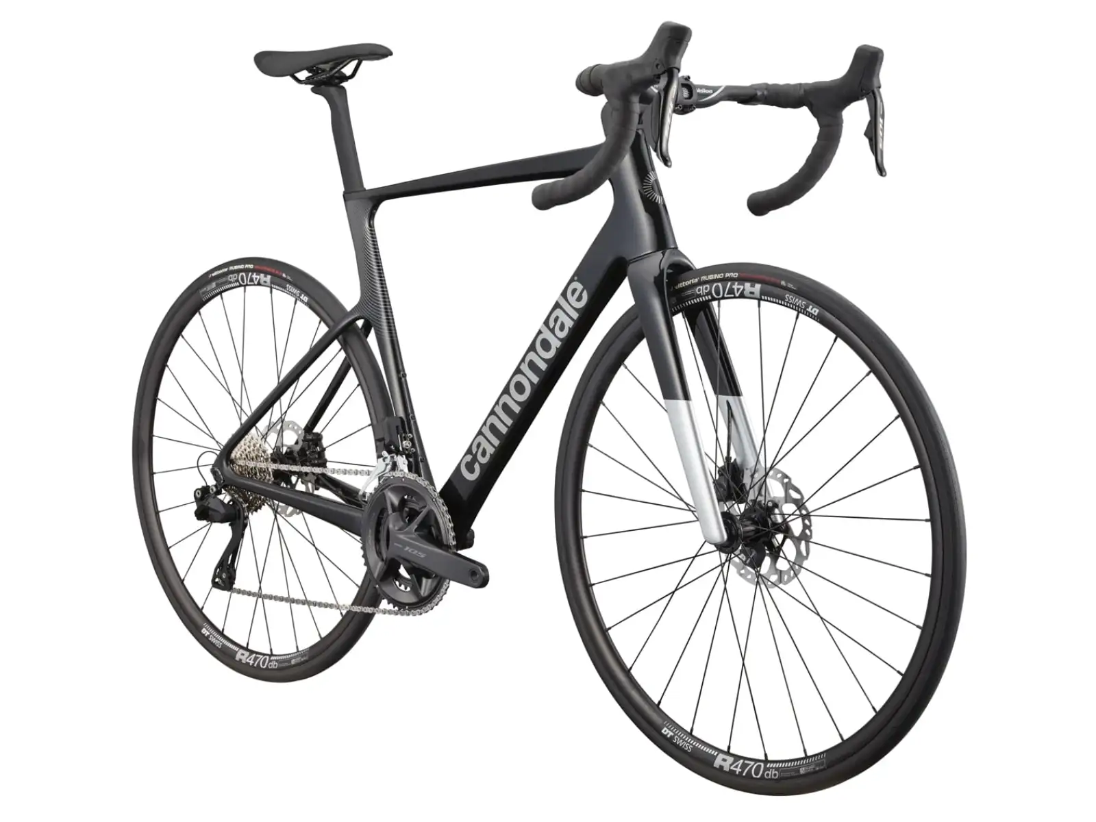 Cannondale SuperSix Evo Carbon 3 cestný bicykel Black