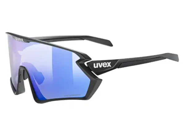 Uvex Sportstyle 231 2.0 Variomatic cyklistické okuliare Black Mat/LTM. Blue