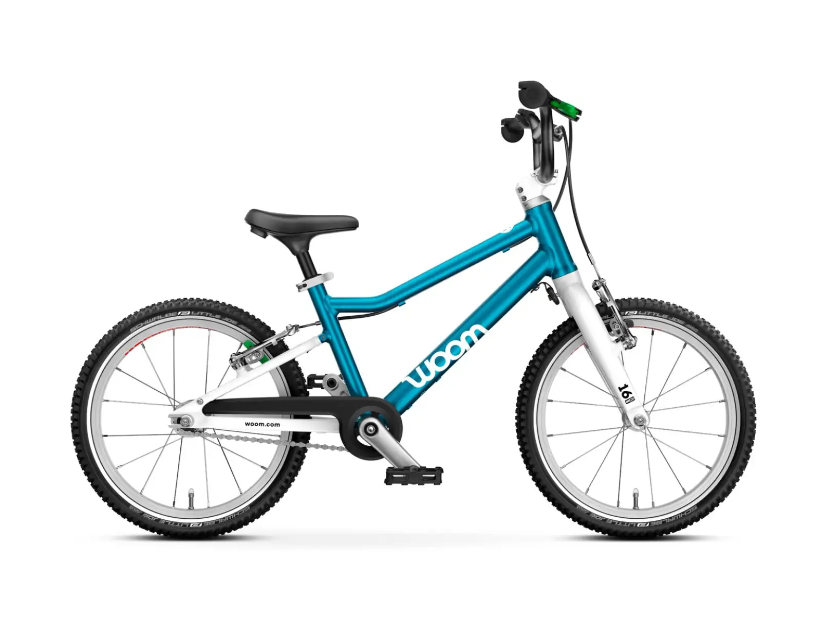 Woom GO 3 Metallic Blue 16 detský bicykel