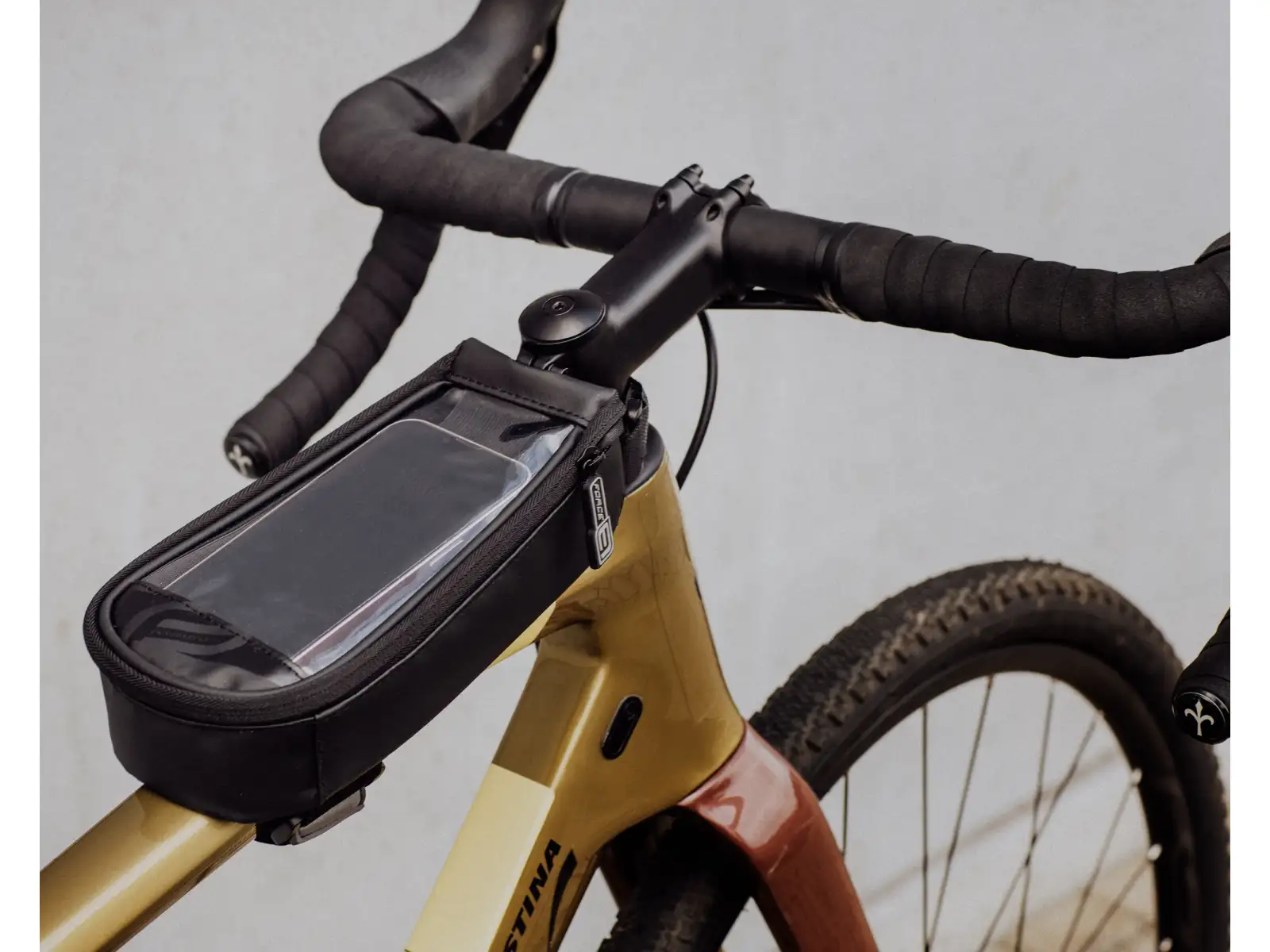 Force Phone Adventure XL 5,5" brašňa na rám 0,8 l čierna