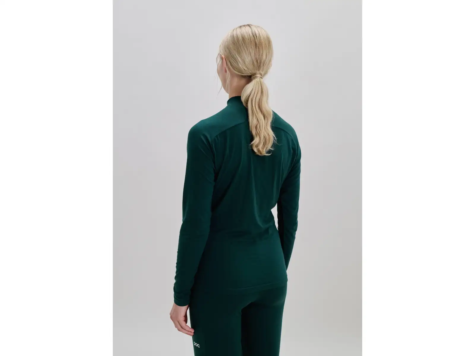 POC Layer Merino dámske spodné tričko dlhý rukáv Pargasite Green