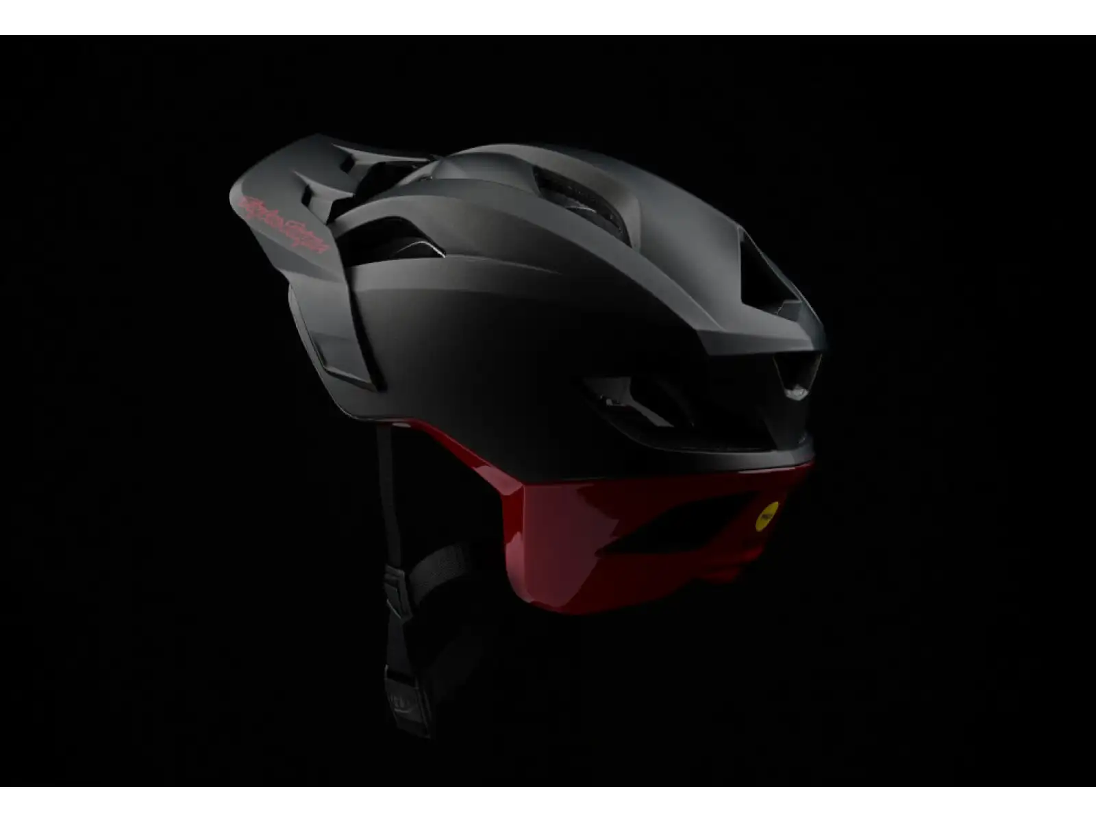 Troy Lee Designs Flowline SE MIPS prilba Radian Charcoal/Red