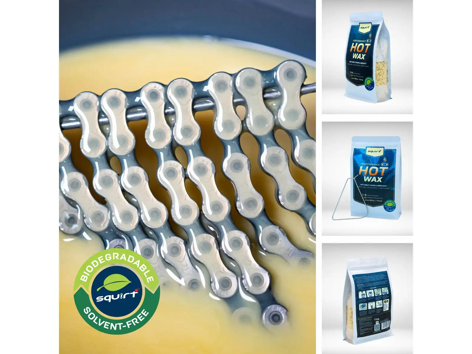 Squirt Performance Hot Wax horúci vosk na reťaz 500 g