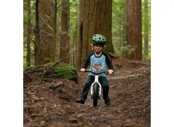 Kids Ride Shotgun Dino Windproof detský dres dlhý rukáv