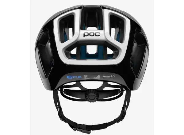 Cestná prilba POC Ventral Spin Raceday uranovo čierna