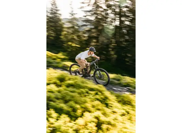 Raymon Airok celoodpružený elektrobicykel Silver Stealth/Taupe