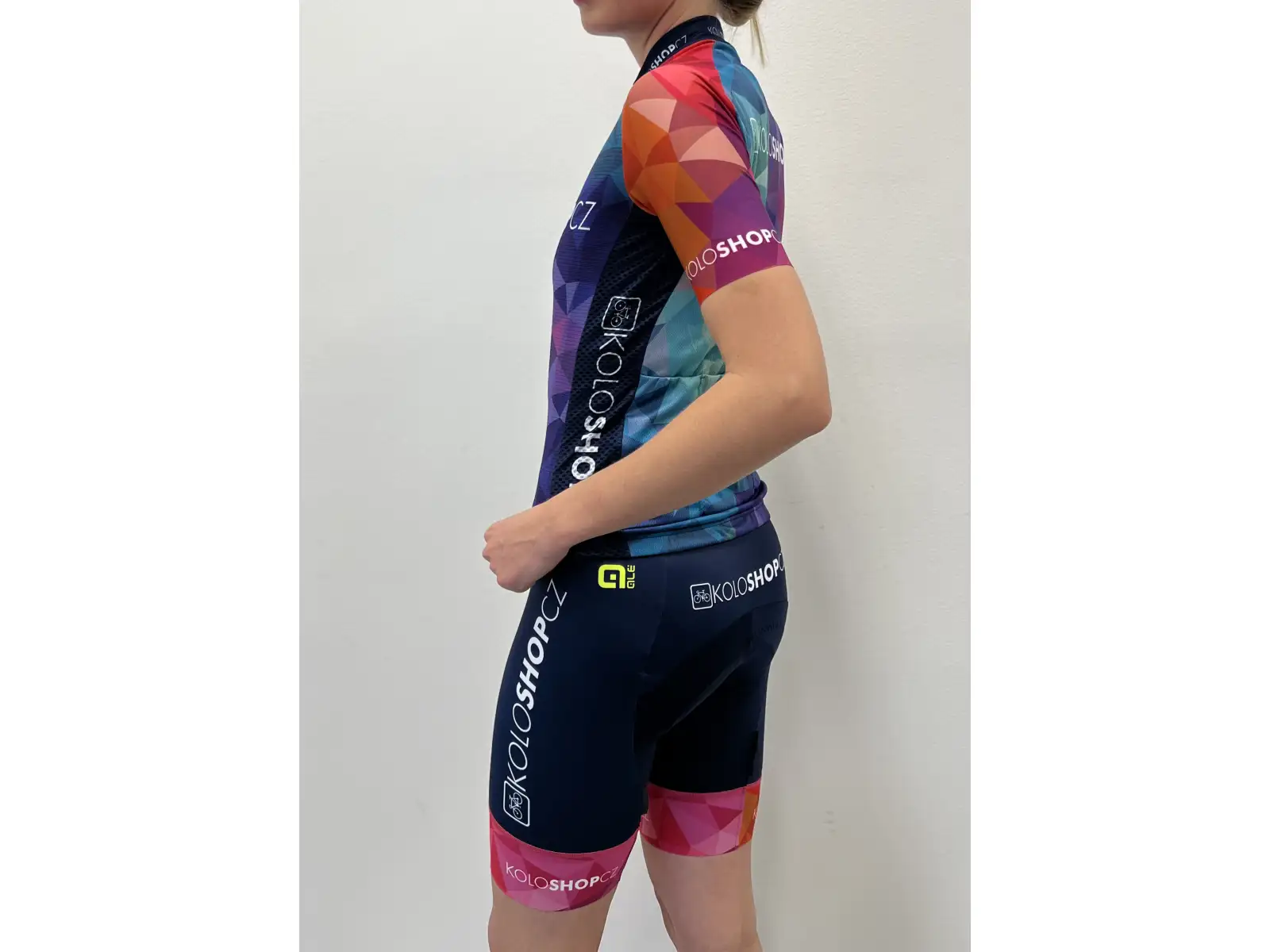 Alé Team Prime Koloshop dámsky dres s krátkym rukávom multicolor