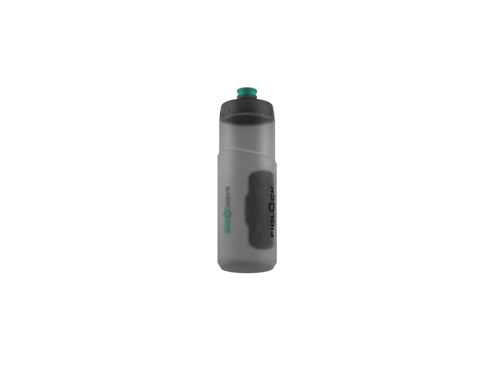 Fidlock Twist set antibakteriálna fľaša Smoke 600 ml + základňa na rám