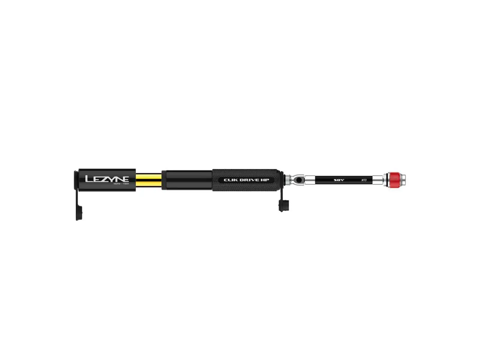 Lezyne CLIK Drive HP pumpa čierna