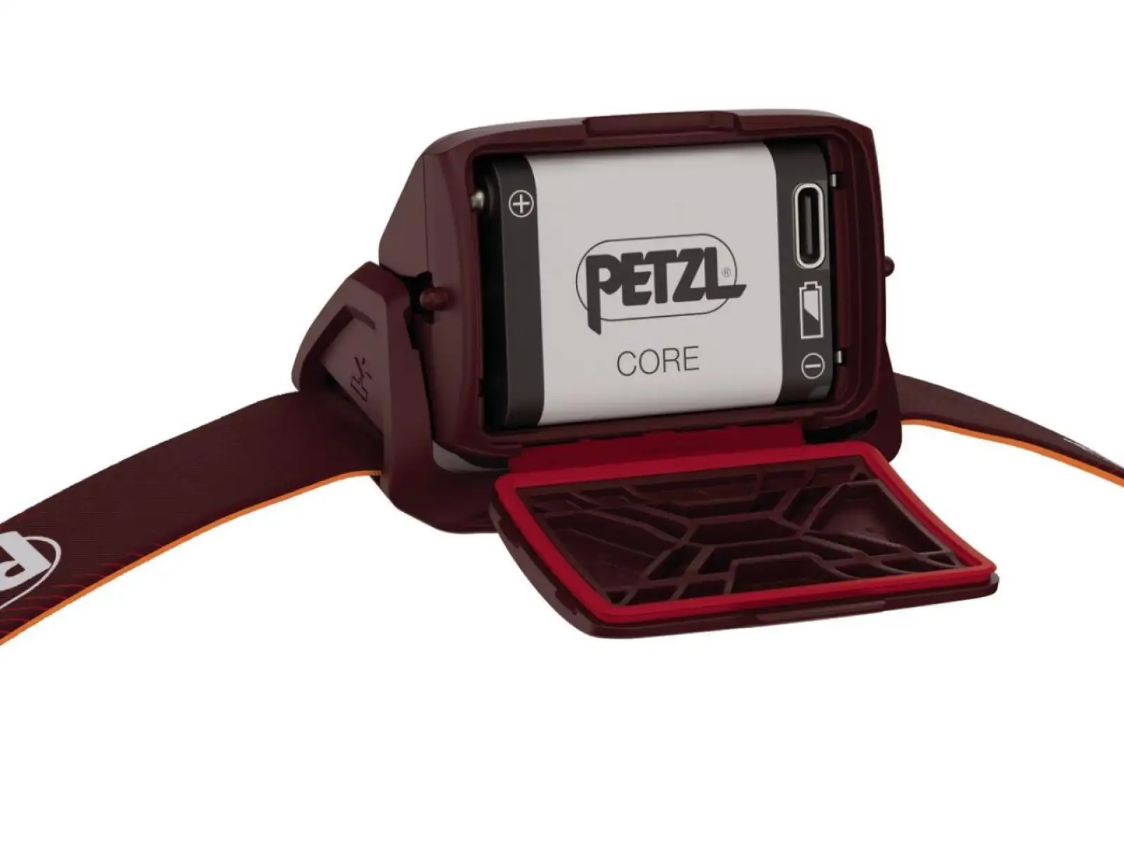 Petzl ACTIK CORE 2025 čelovka červená