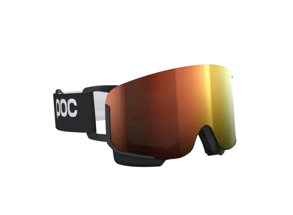 POC Nexal lyžiarske okuliare Uranium Black/Partly Sunny Orange