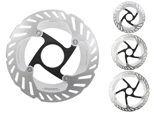 Shimano RT-CL800 brzdový kotúč 180 mm, center lock, Ice Tech, vonkajší lock ring
