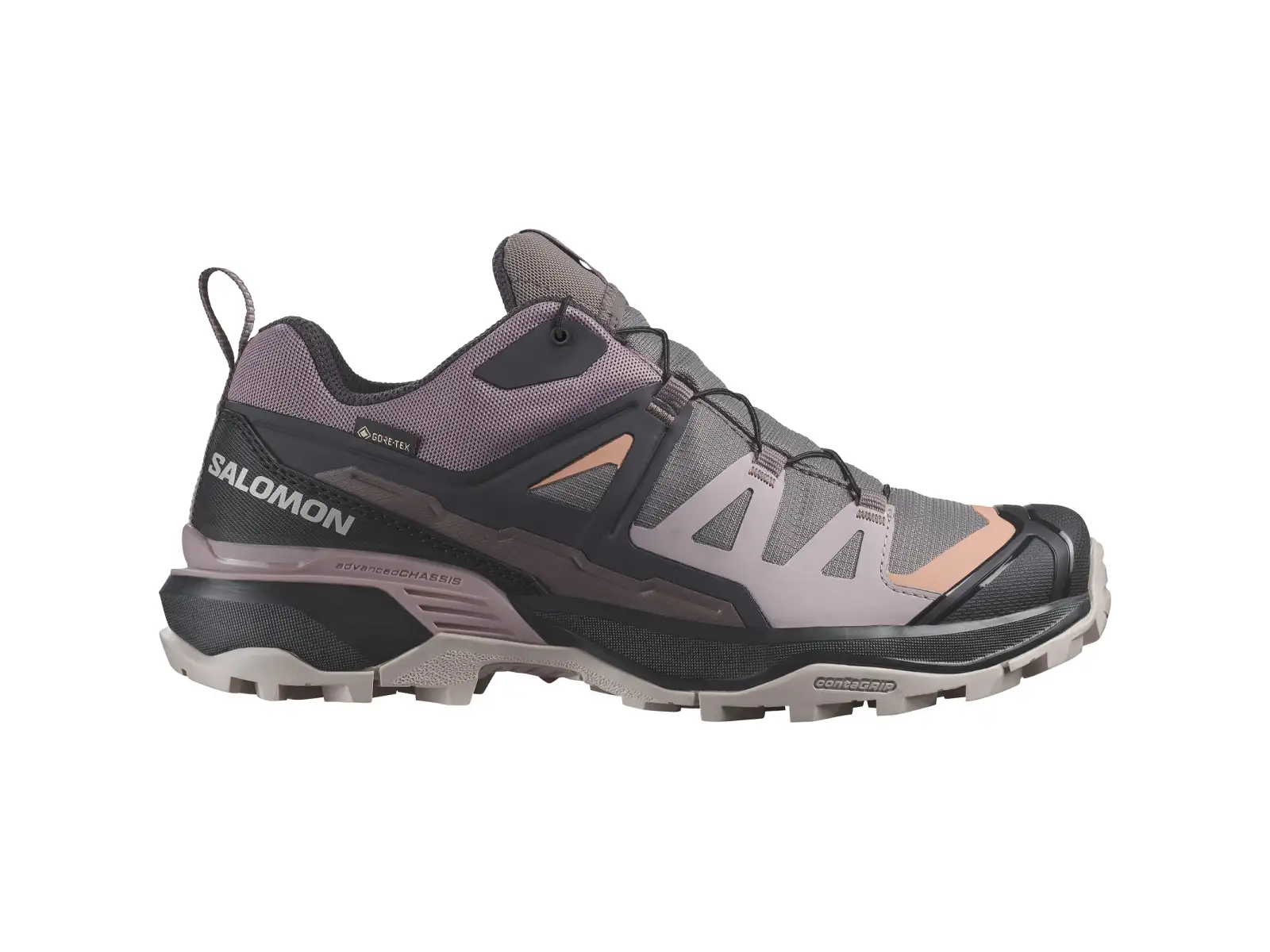 Salomon X Ultra 360 GTX dámska turistická obuv Plum Kitten/Phantom/Cork