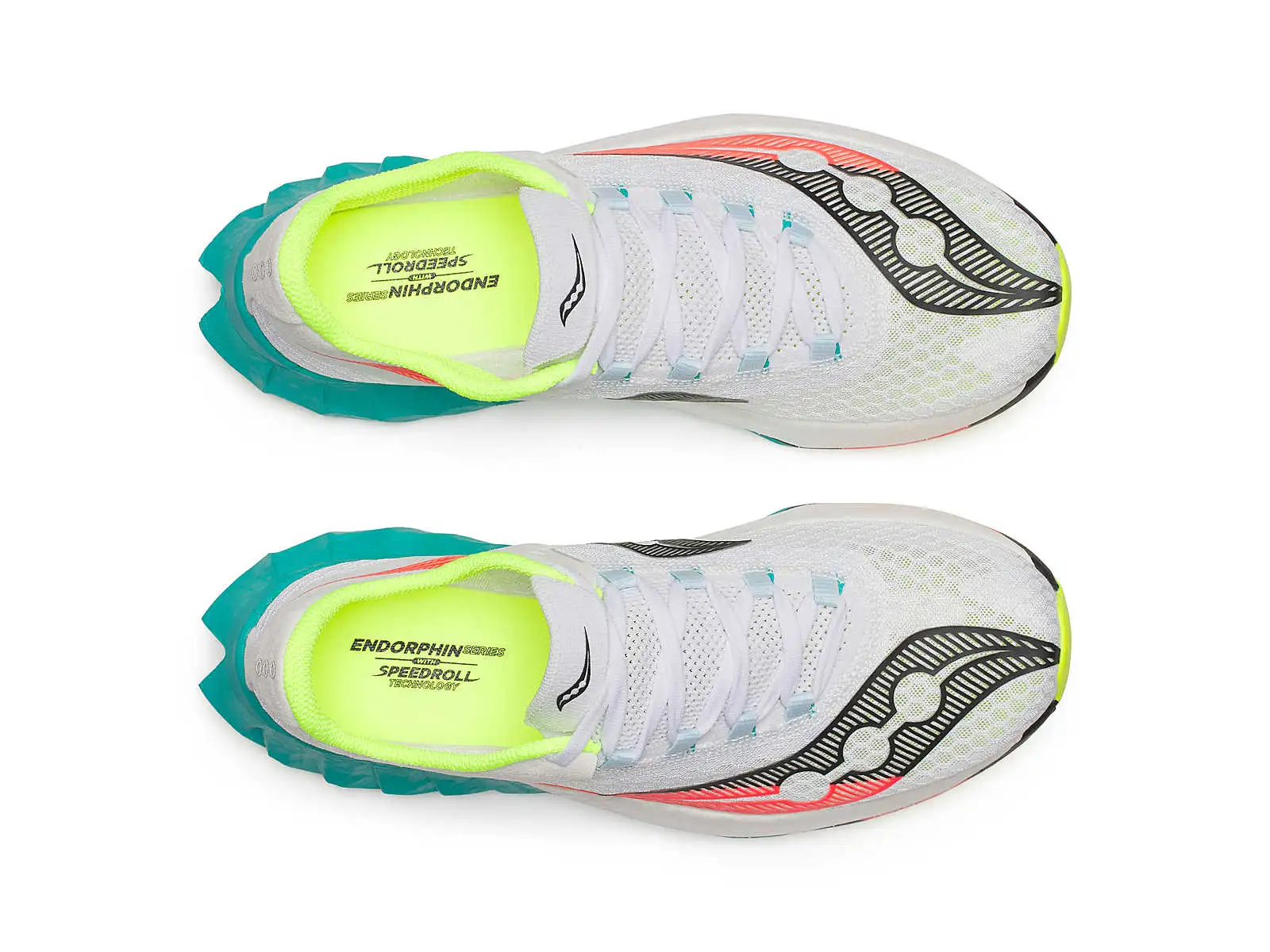 Saucony Endorphin Pro 4 pánska bežecká obuv white/mutant