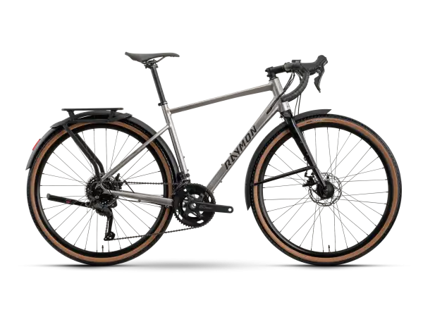 Raymon Territ Pure Street gravel bicykel Dusty Lilac/Black