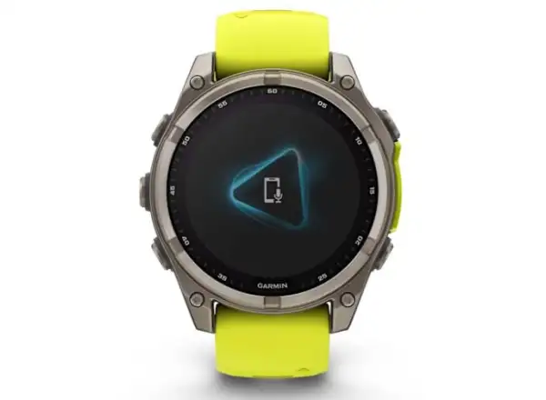 Garmin fenix 8 - 47 mm Solar Sapphire inteligentné hodinky Titanium Yellow/Graphite