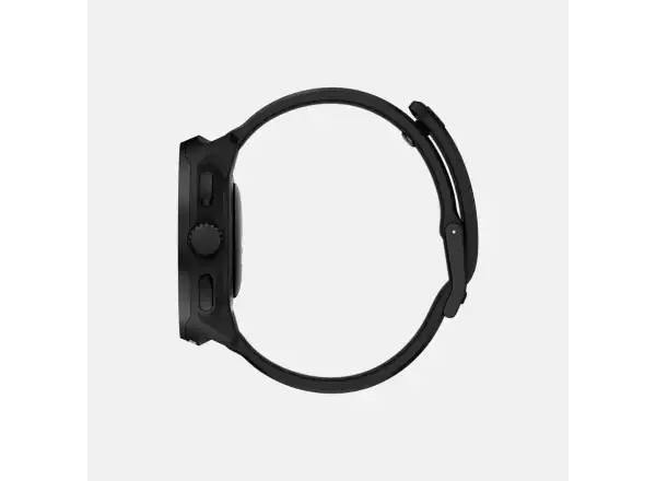 Suunto Run inteligentné hodinky silikónový remienok All Black