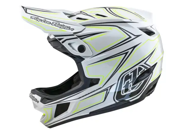 Troy Lee Designs D4 Composite MIPS Pinned prilba Light Gray