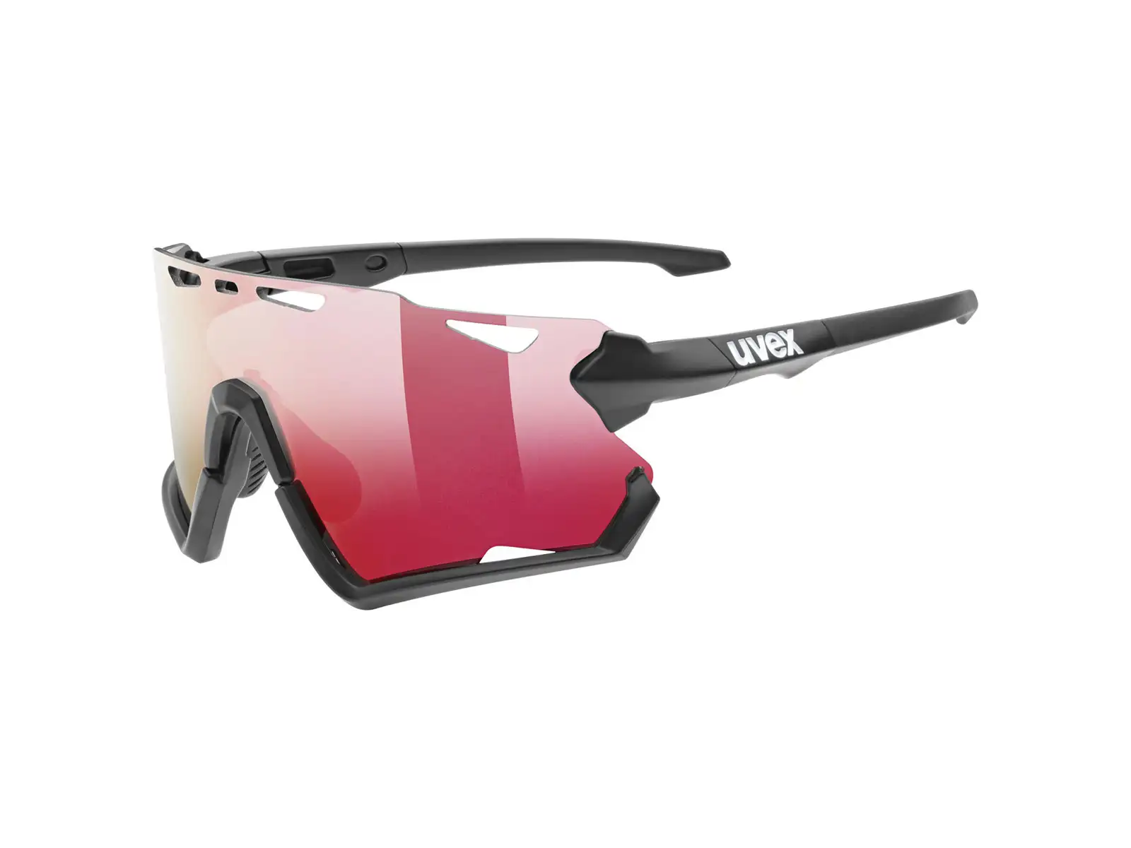 Uvex Sportstyle 228 set okuliare Black Mat/Mirror Red Uni