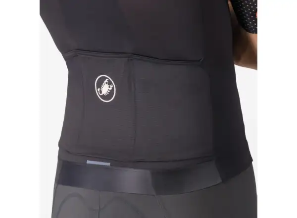 Castelli Giro Vintage Maglia Nera 34 pánsky dres krátky rukáv Nero