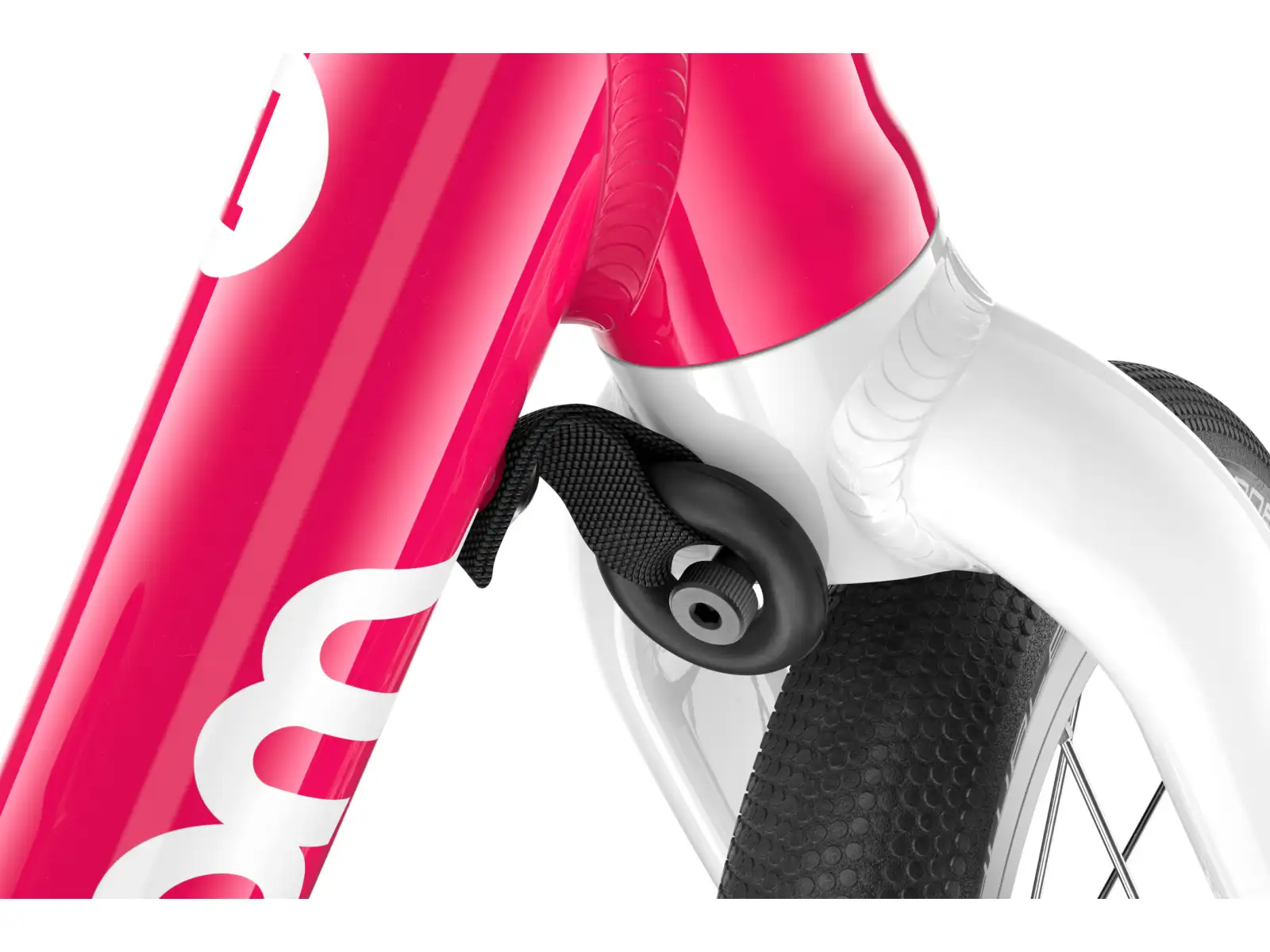 Woom GO 1 Hot Pink 12 detské odrážadlo