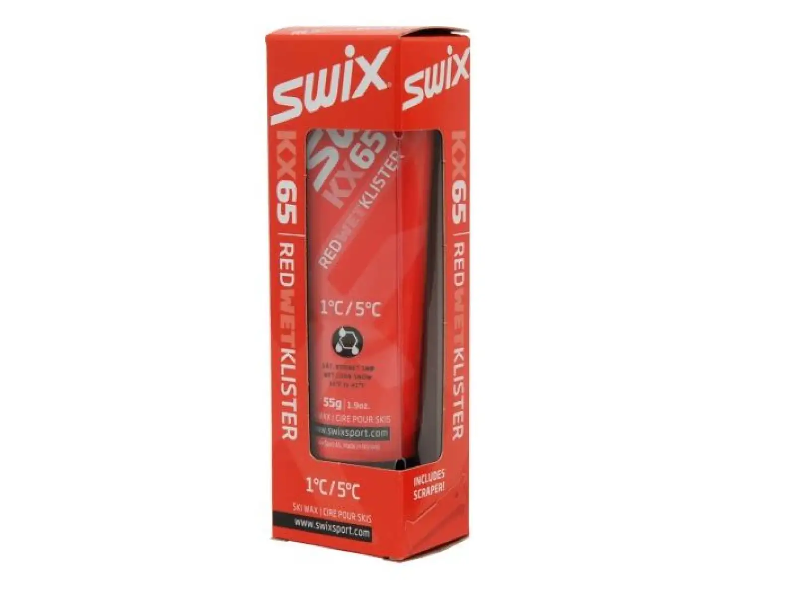 Swix klip červený 55 g