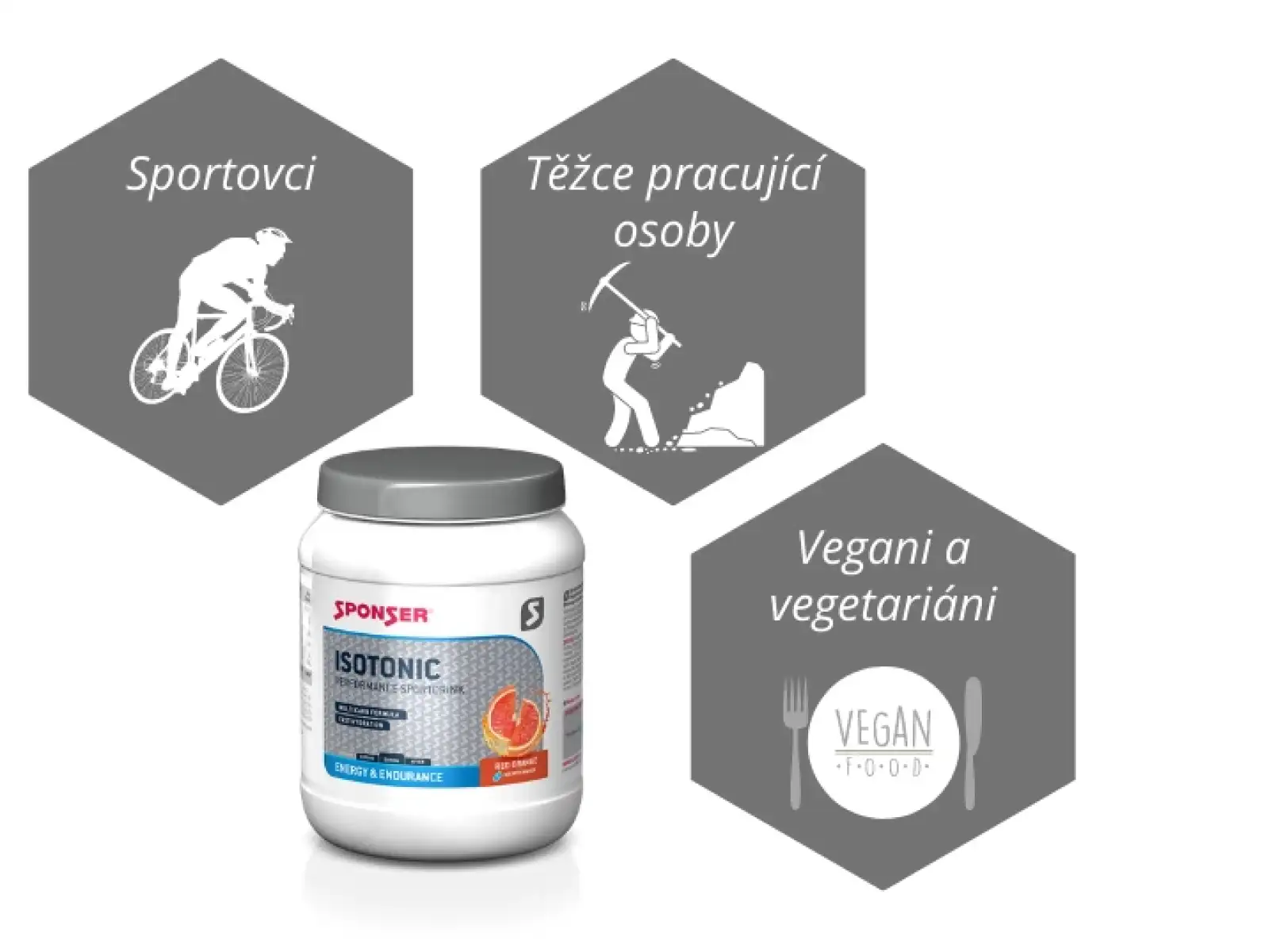Sponser Isotonic izotonický nápoj 1000 g