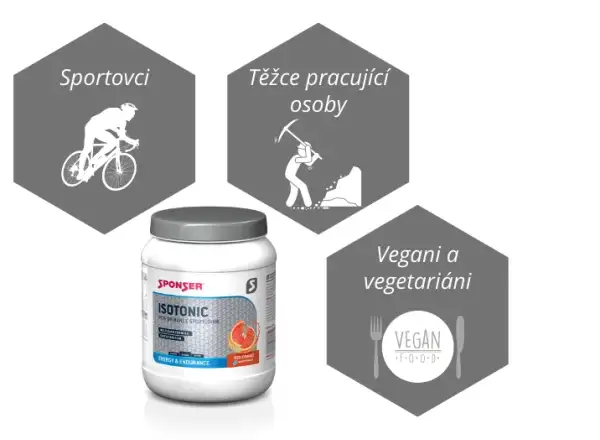 Sponser Isotonic izotonický nápoj 1000 g