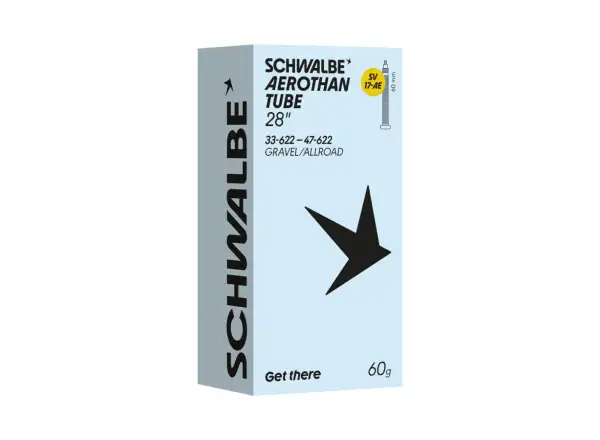 Schwalbe Duša AEROTHAN 33-47/622 SV17-AE, TPU, 60mm