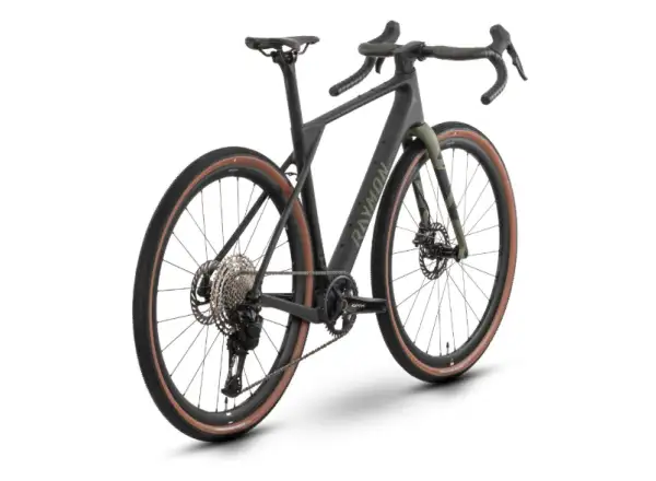 Raymon Soreno Ultra GRX Di2 gravel bicykel Carbon/Forest Green